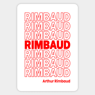 Arthur Rimbaud Thank You Magnet